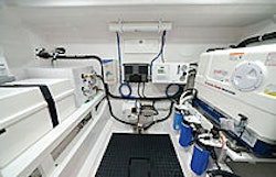 engine room with generator - v55