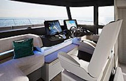 interior helm in sunrise aesthetic
