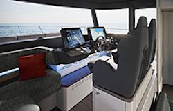 interior helm in sunset aesthetic