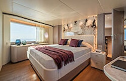 main cabin in navetta 62 absolute yacht