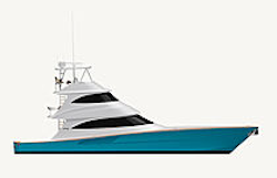 Viking Yachts 70 Sky Bridge