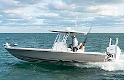 valhalla v28 bay boat center console