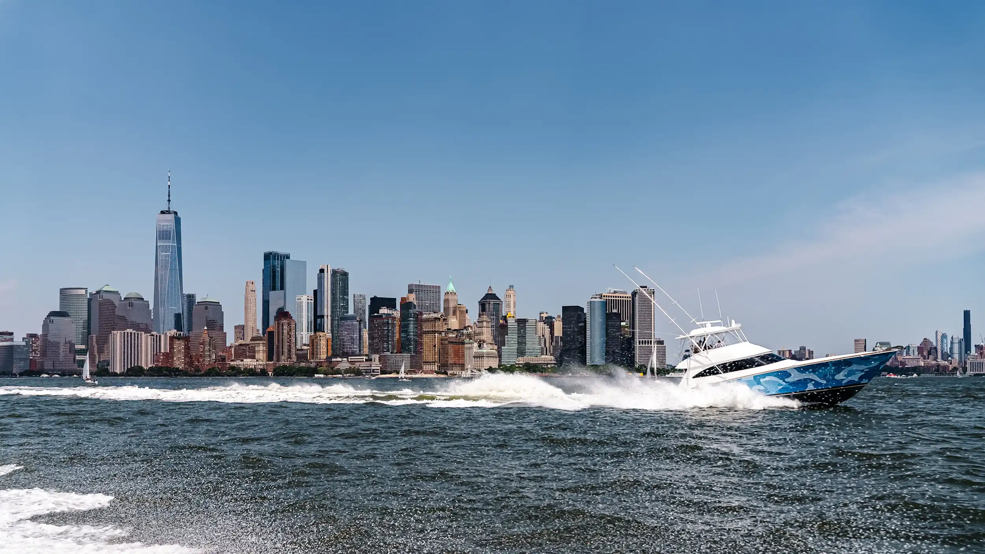 Yacht on the water